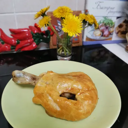 Куриные ножки в тесте в духовке