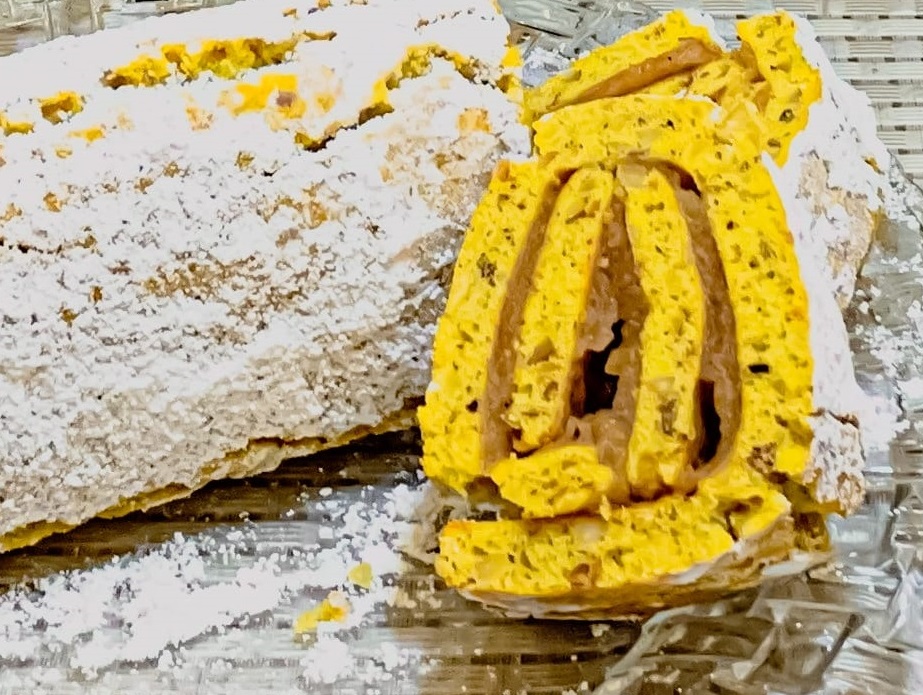 Арахисовый рулет