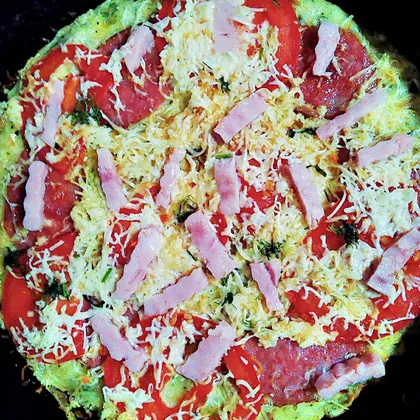 Пицца пятиминутка (на сковороде)