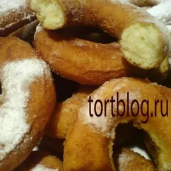 Вкусные творожные пышки