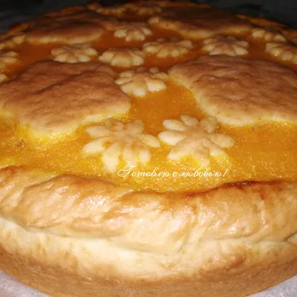 Постный пирог с апельсиновой начинкой. Быстрый рецепт без дрожжей на минералке