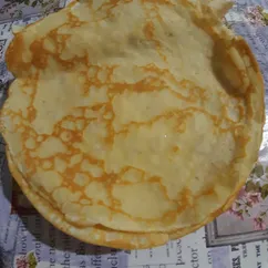 Блины на молоке и сметане🤗🥞🥛🧈🍯☕