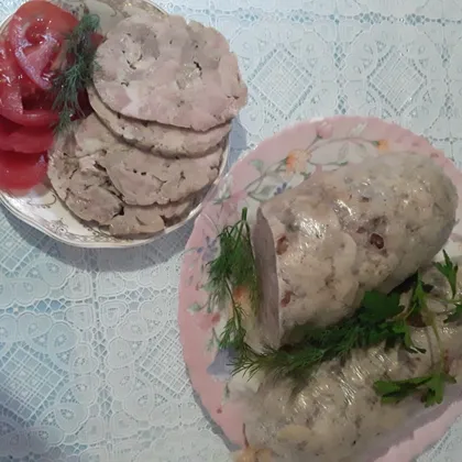 Домашняя ветчина из мяса индейки