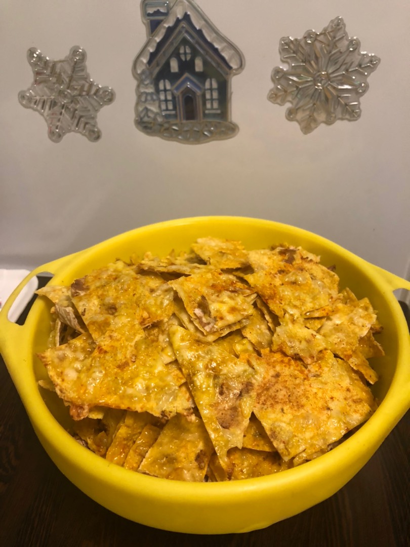 Чипсы сырные из лаваша