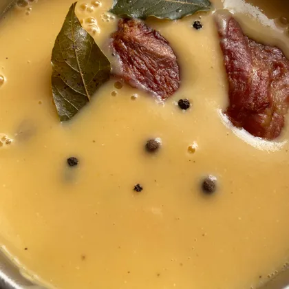 Гороховый суп с копчеными ребрышками, вкусных рецептов с фото Алимеро