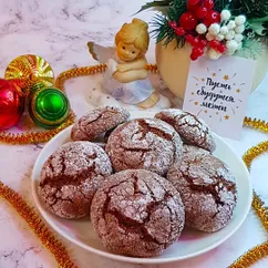 Рождественское шоколадное печенье 🍪