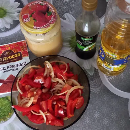 Соево-медовая заправка для овощных салатов