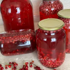 Компот из красной смородины 