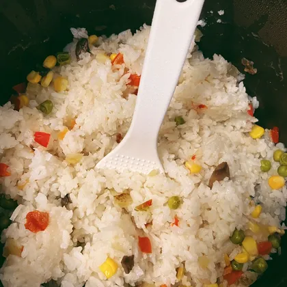 Рис с овощами (замороженные покупные)