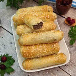 Вэрзэрэ с печëнкой и грибами