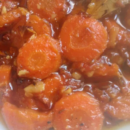 Морковь в соусе по-мароккански