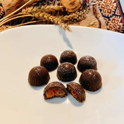 Домашние шоколадные конфеты с начинкой