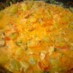 Паприкаш с курицей