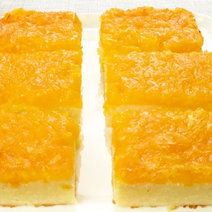 Творожная запеканка с апельсином, без муки и яиц | Cottage cheese casserole with orange