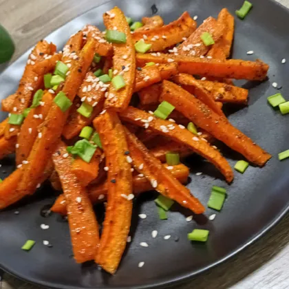 Ароматные морковные палочки в духовке 🥕