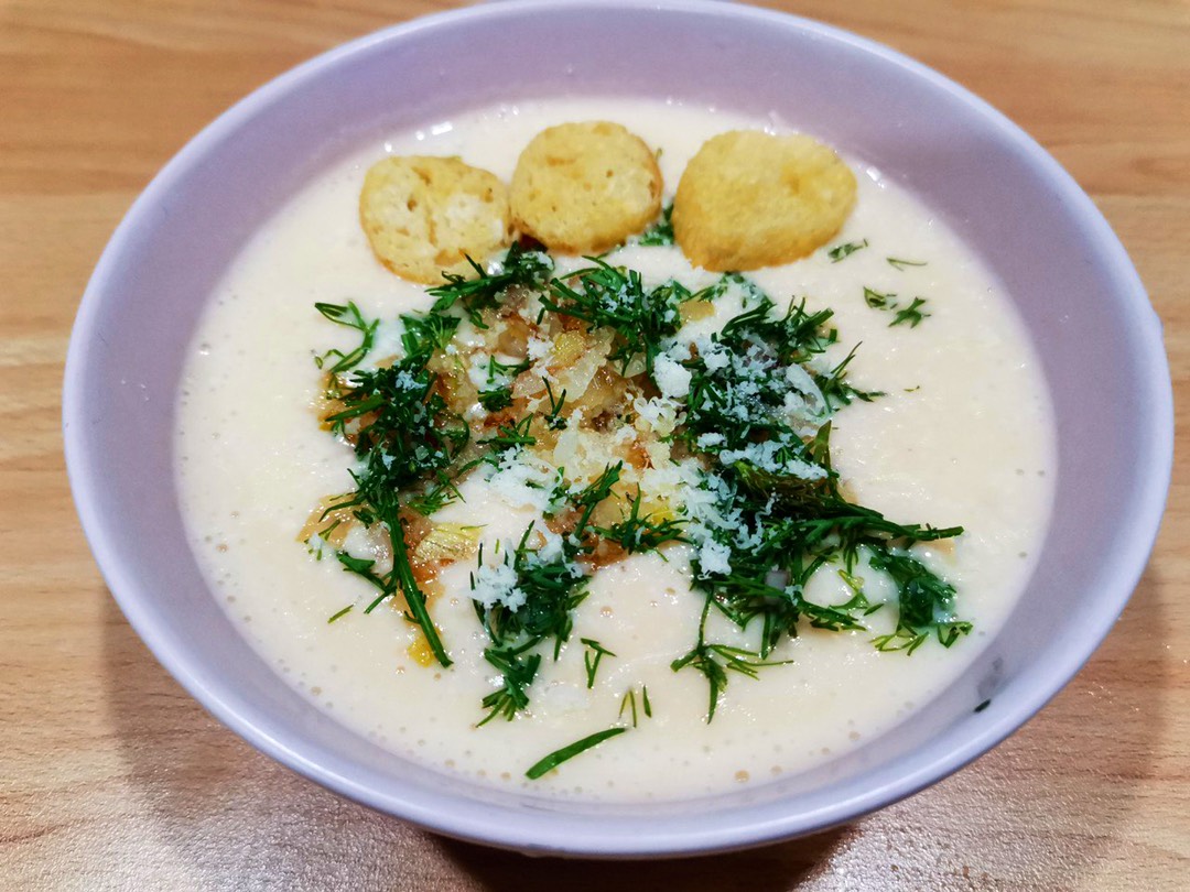 Сырно-картофельный суп-пюре