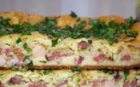 Закусочный пирог для завтрака