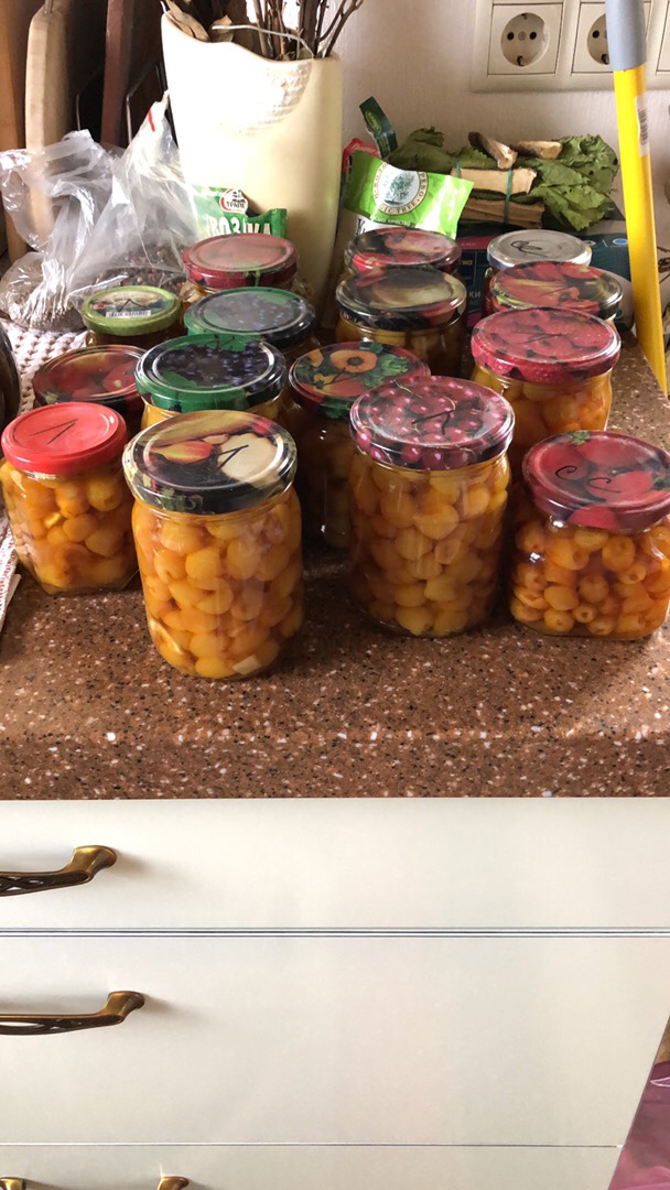 Варенье из черешни с сиропом