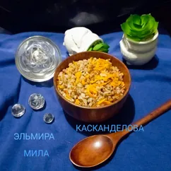 Гречка с морковью и луком