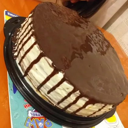 Медово-шоколадный торт 'Спартак'