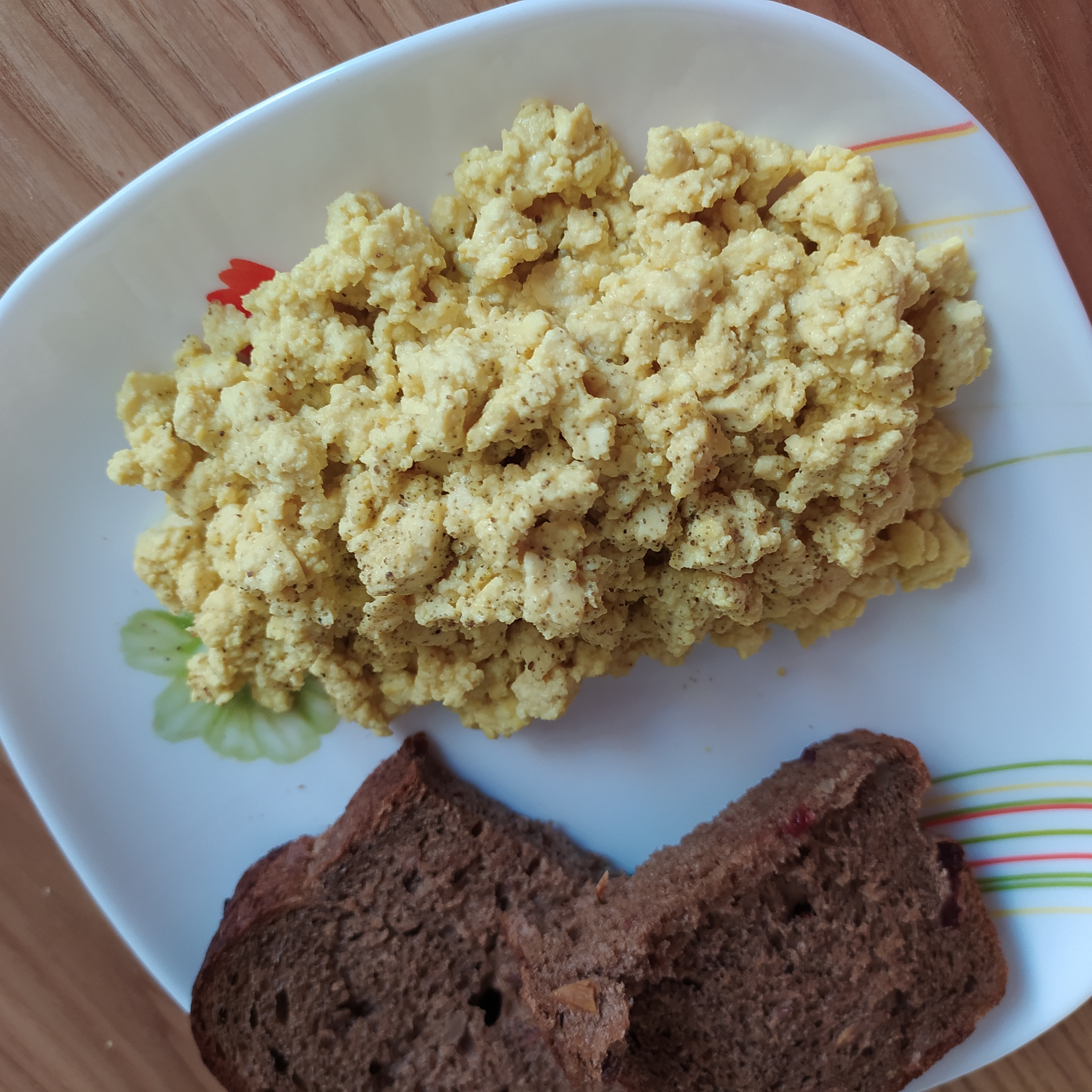 Классический омлет из тофу (веганский)