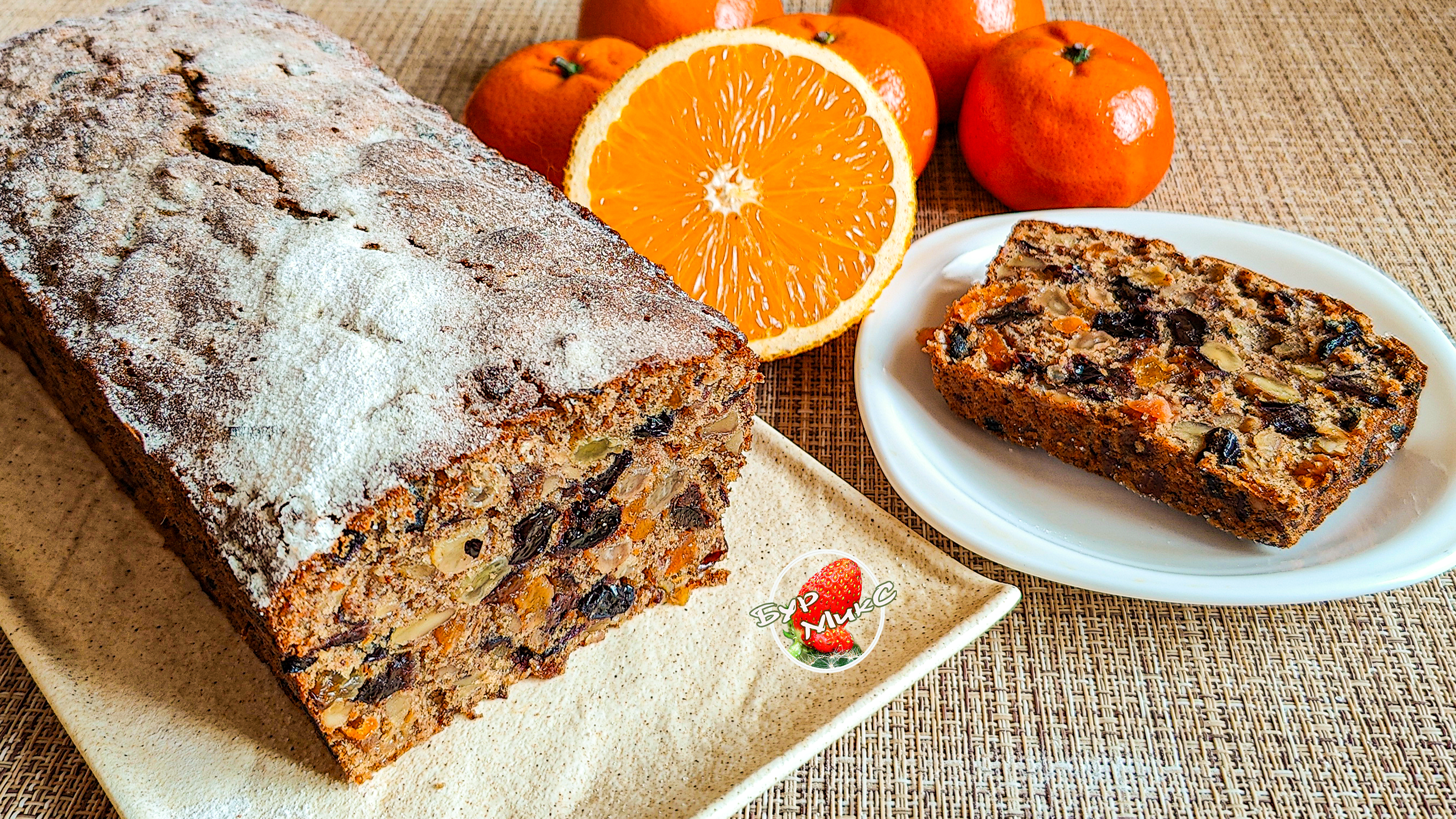 Ароматный рождественский кекс