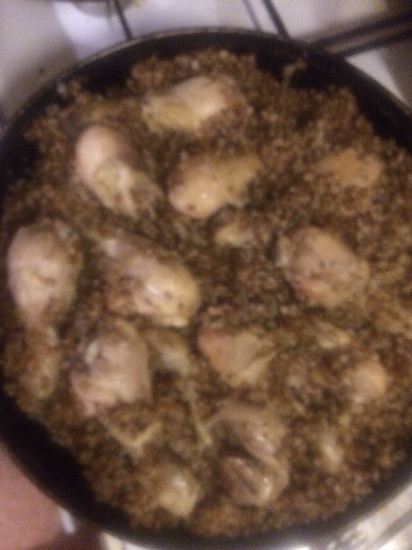 Курочка с гречкой