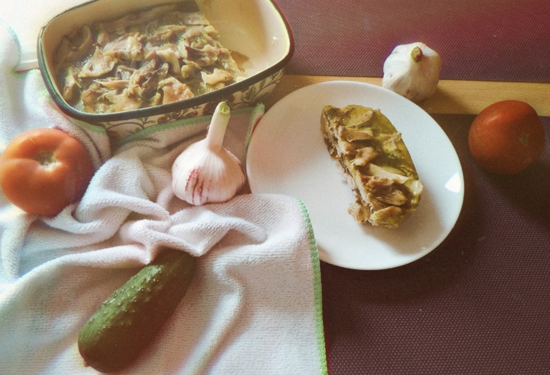 Куриный холодец