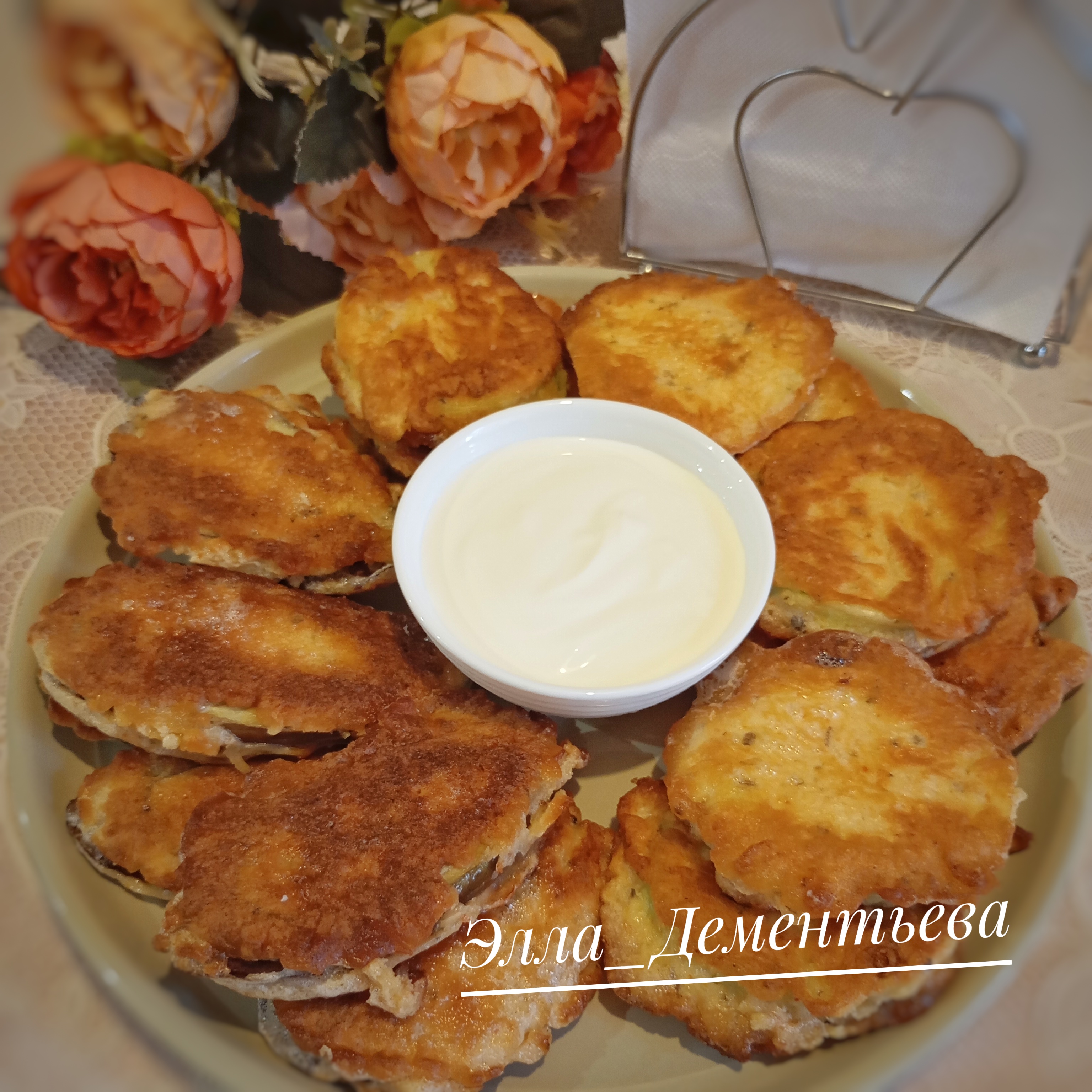 Кабачки и баклажаны жареные в кляре