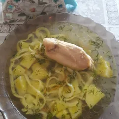 Куриный супчик с лапшой 🍲