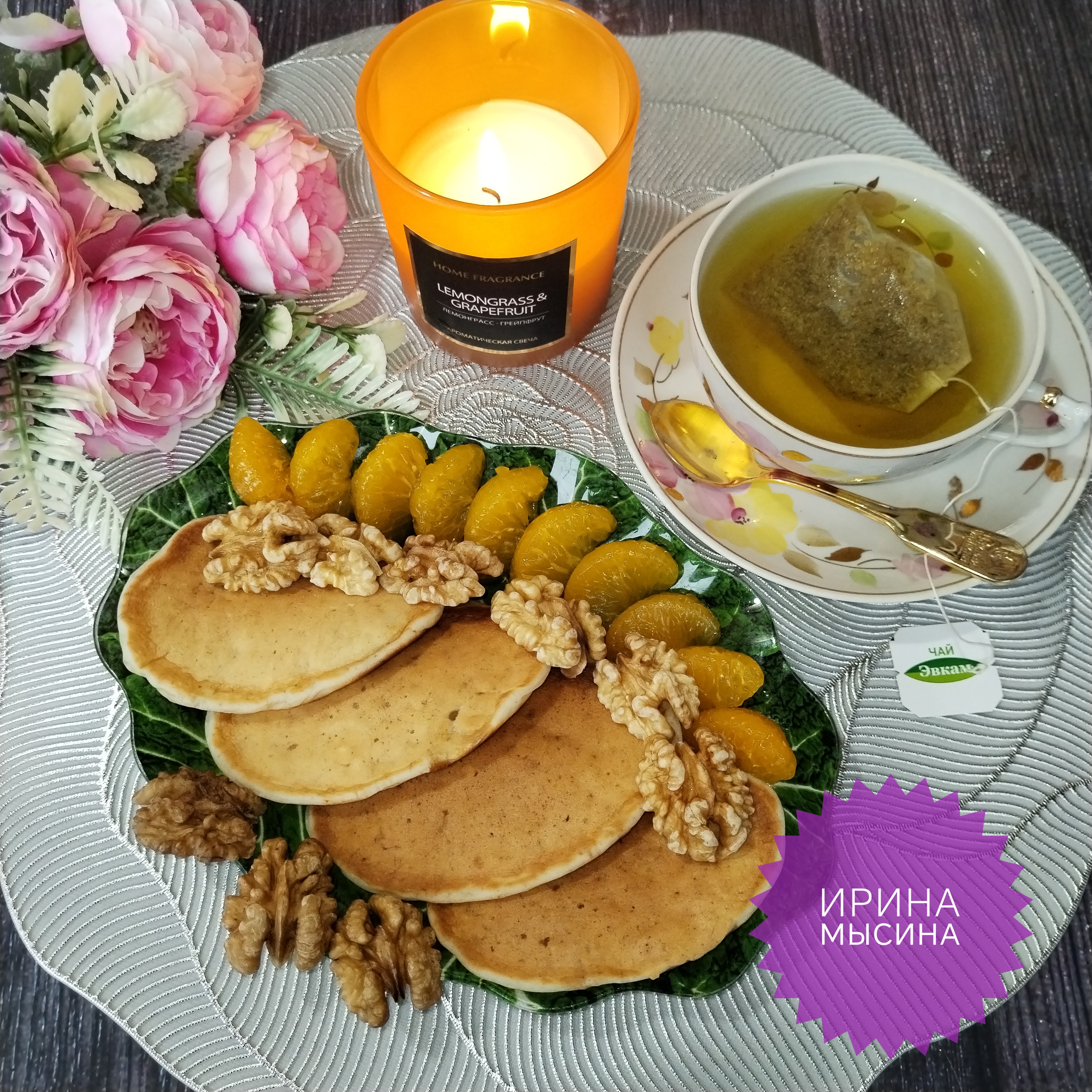 Панкейки на кефире без яиц