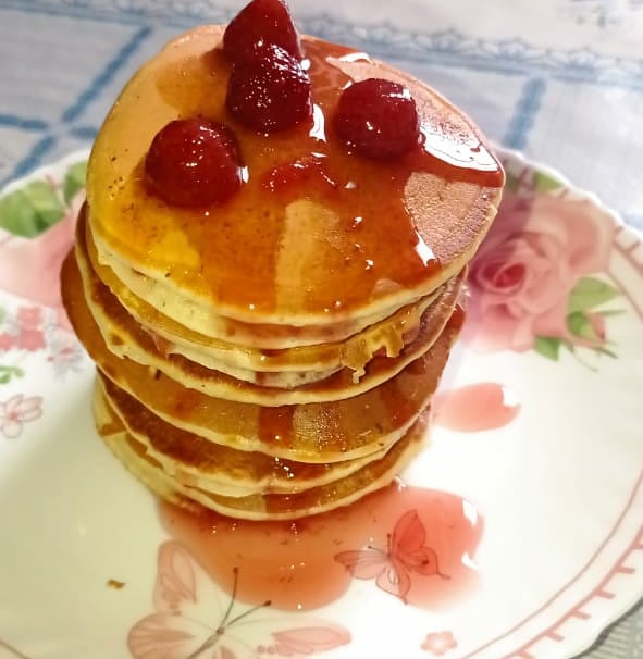 Панкейки или же оладушки🥞🍓