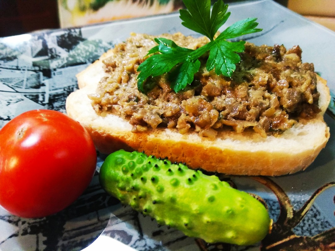 Паста из баклажанов.🍆