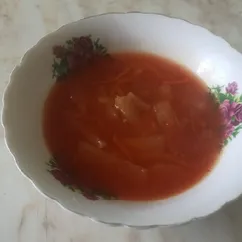 Борщ без мяса, ленивый, постный