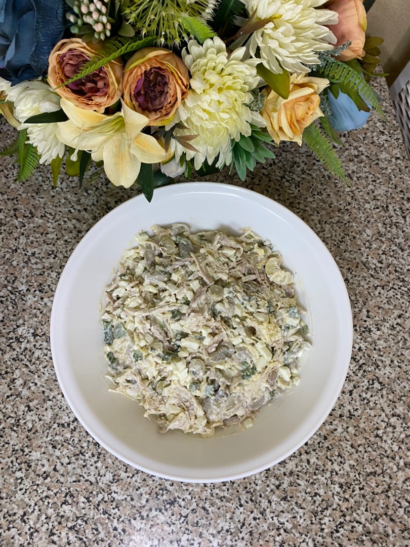 Грибной салат🥗