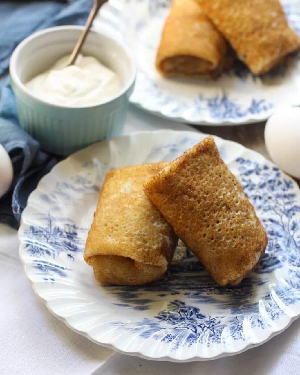 Блинчики с мясом