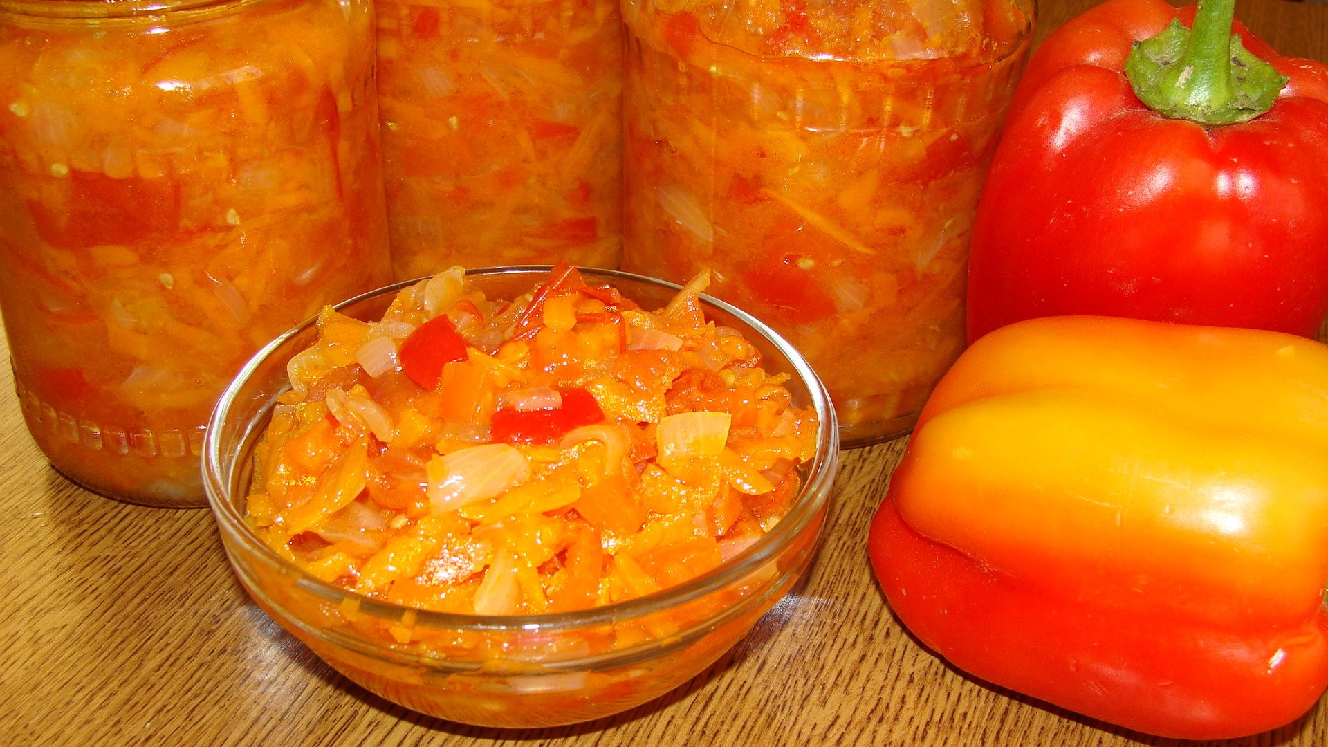 Тушёные овощи (салат) на зиму