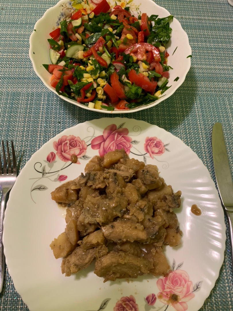 Жаркое в азиатском стиле