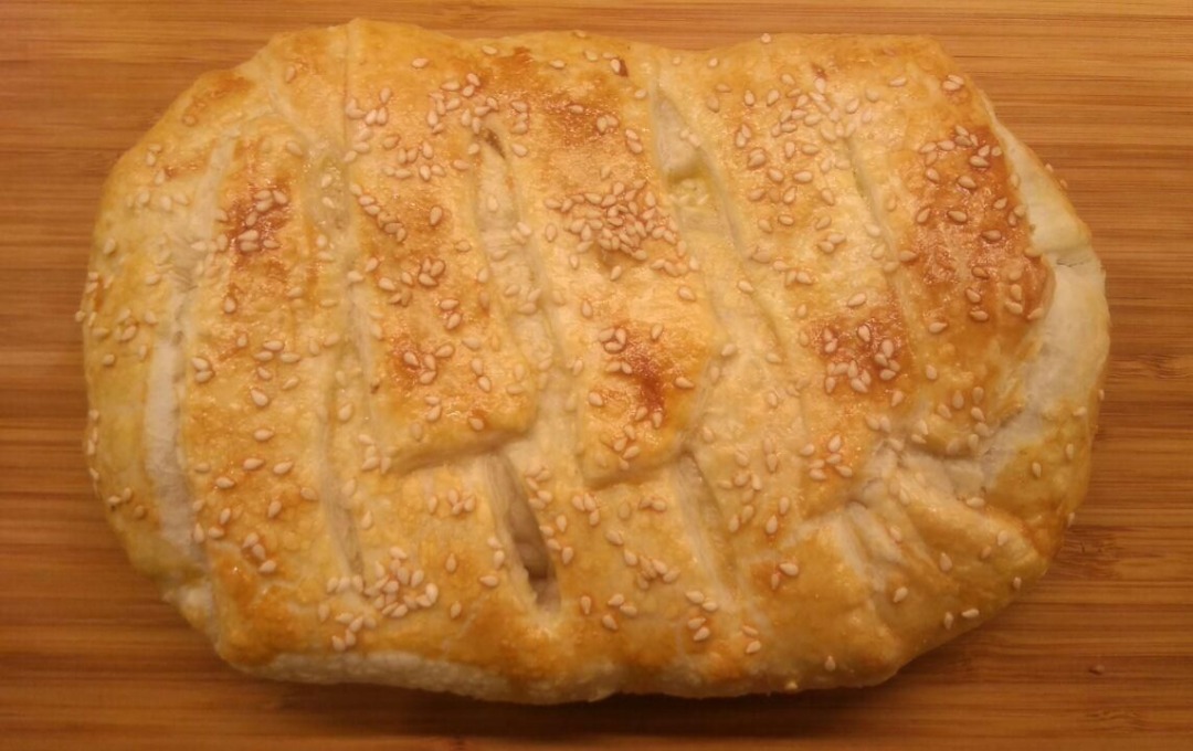 Слоеный пирог с мясом по рецепту Натальи Токаревой