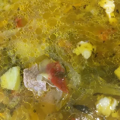 Лёгкий капустный суп