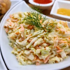 Салат Коул Слоу(Creamy Coleslaw)