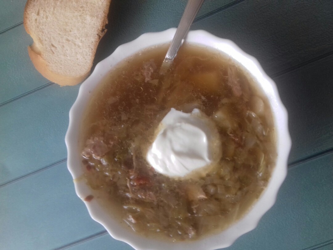 Щи летние