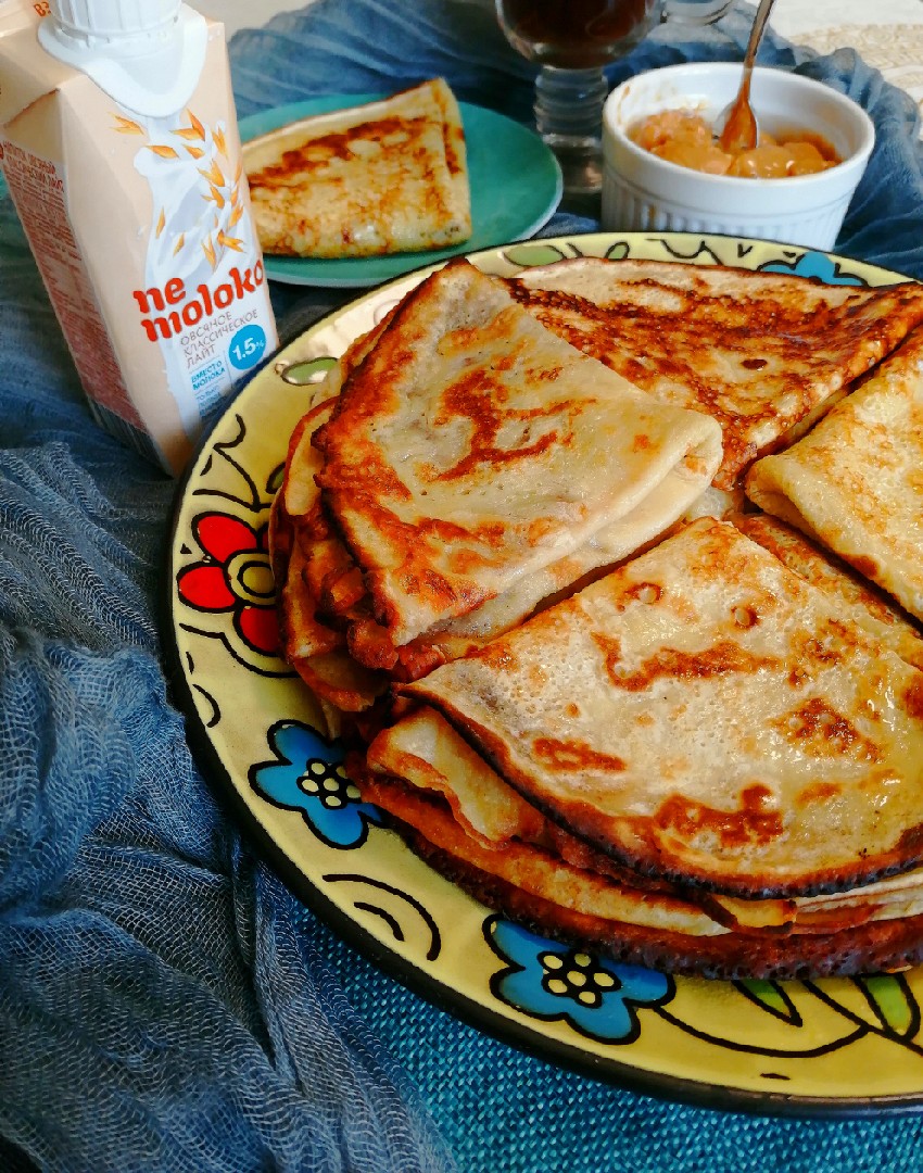 Блинчики на молоке