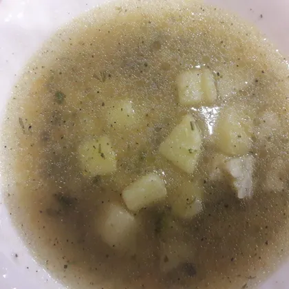 Суп с брокколи и цветной капустой