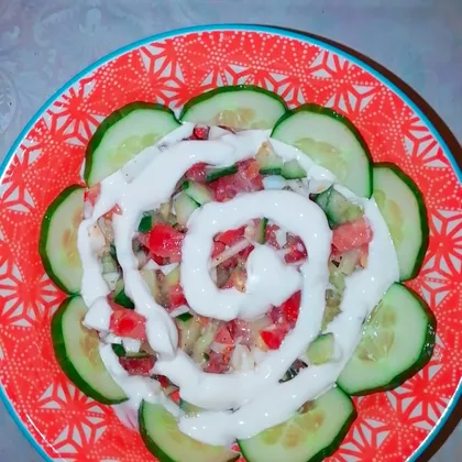 Салат 🥗 "С лёгкой руки"