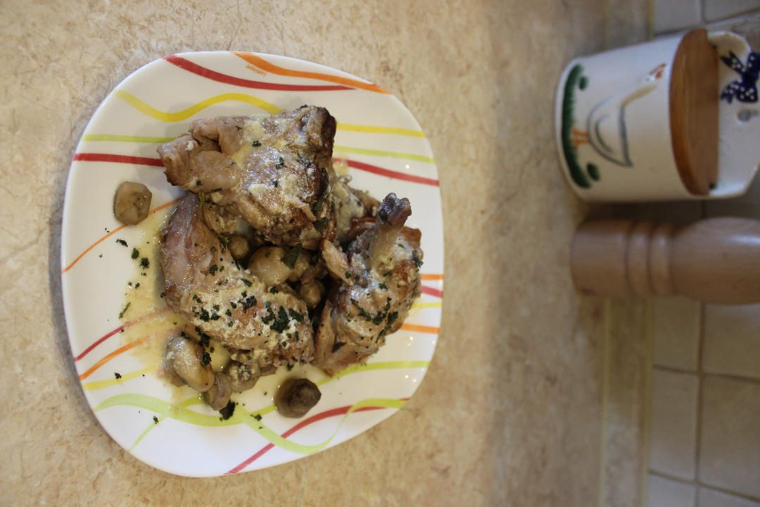 Фрикасе из кролика