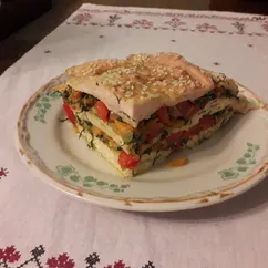 Курица слоями