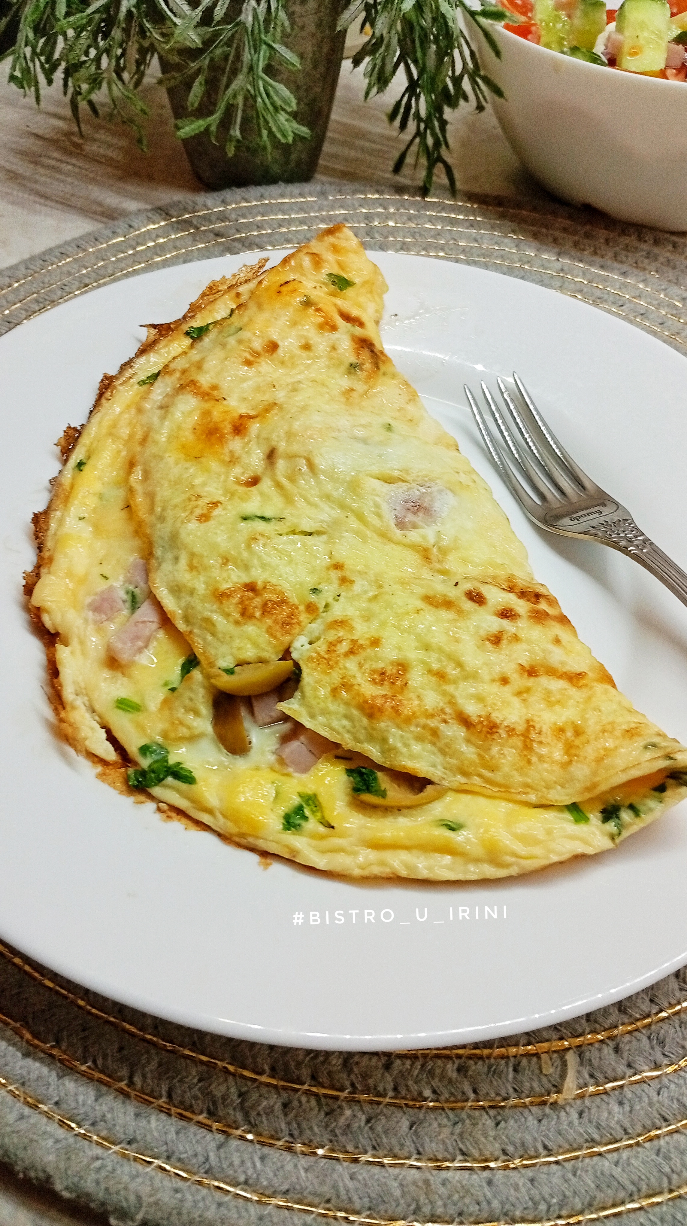 Омлет с начинкой