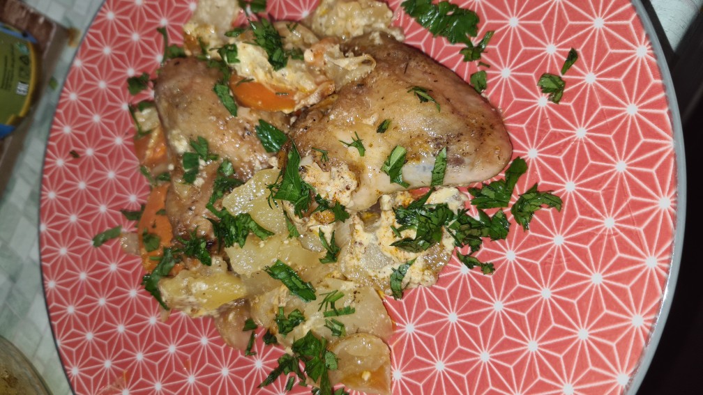 Картофель с крылышками
