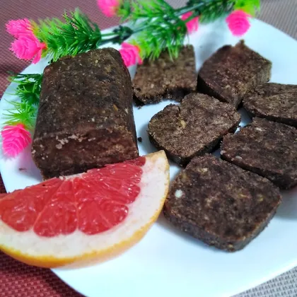 Колбаса шоколадная из печенья со сгущенкой 😍